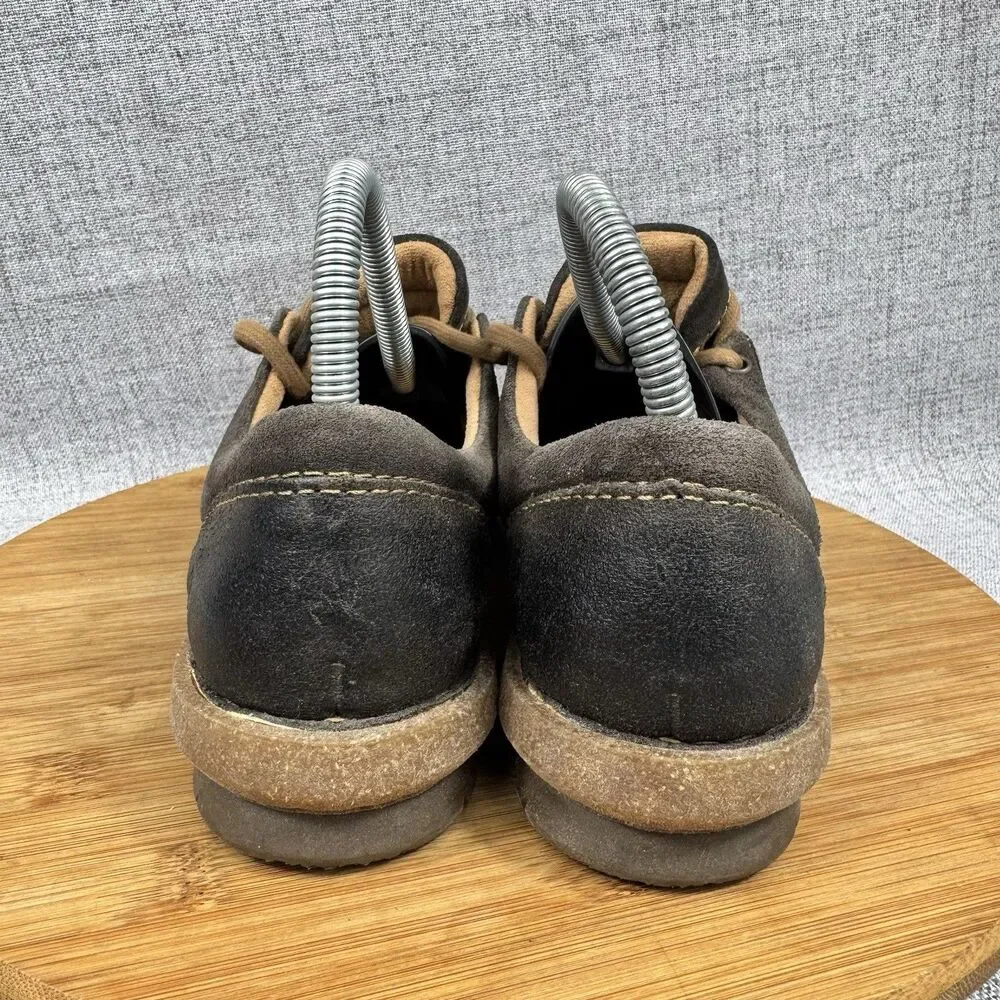 Born Trevan Shoes Women's 8.5 M Suede Leather Derby Oxford Sneakers